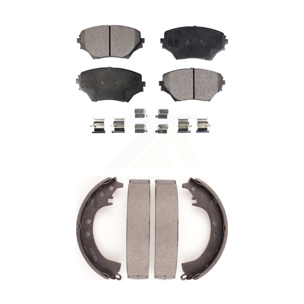 Transit Auto - KFN-100166 - Front and Rear Disc Brake Pad Kits