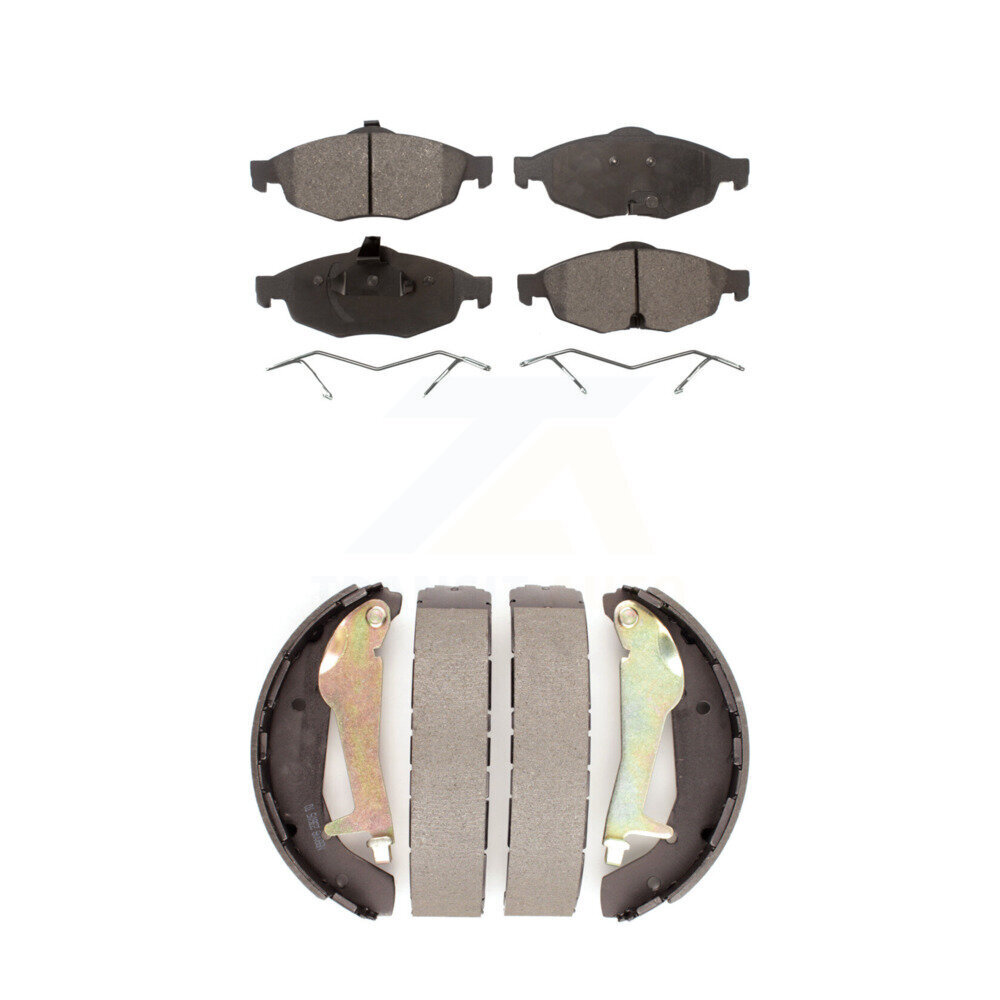 Transit Auto - KFN-100175 - Front and Rear Disc Brake Pad Kits