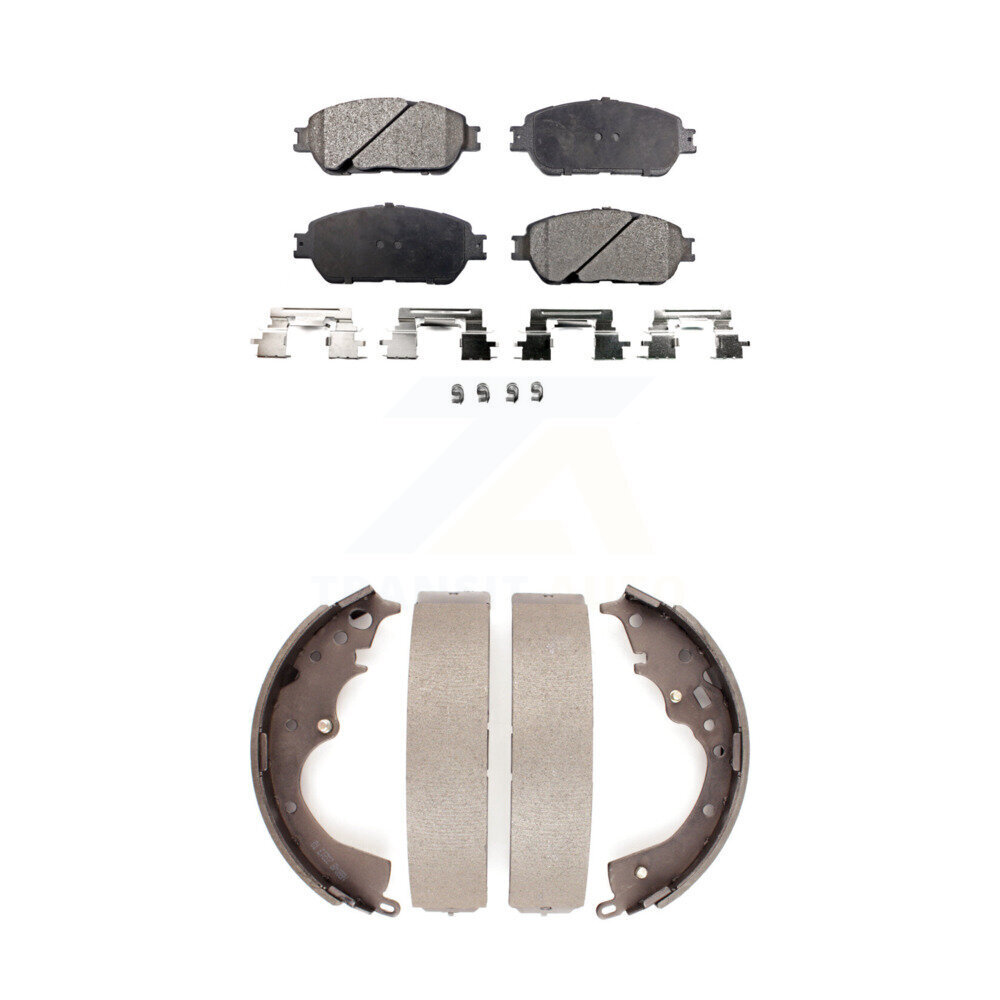 Transit Auto - KFN-100180 - Front and Rear Disc Brake Pad Kits