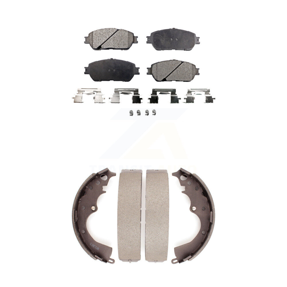 Transit Auto - KFN-100181 - Front and Rear Disc Brake Pad Kits