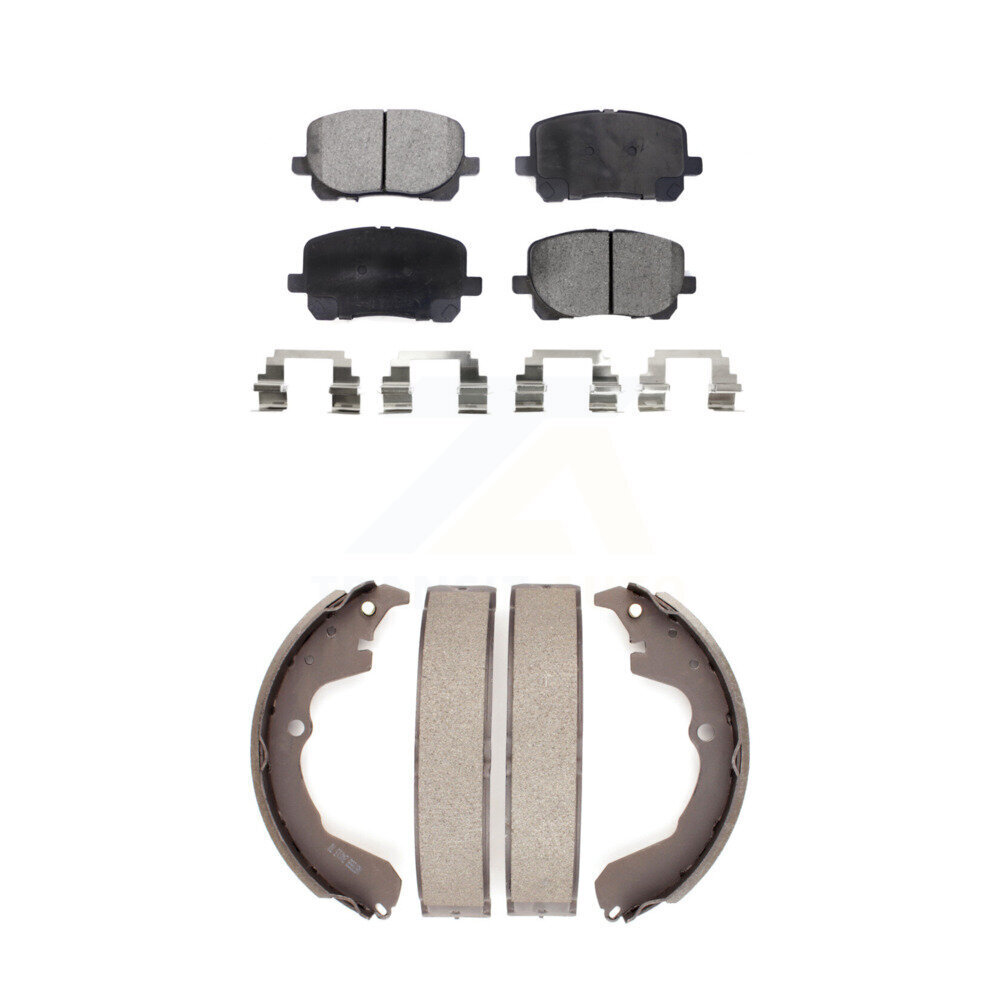 Transit Auto - KFN-100188 - Front and Rear Disc Brake Pad Kits