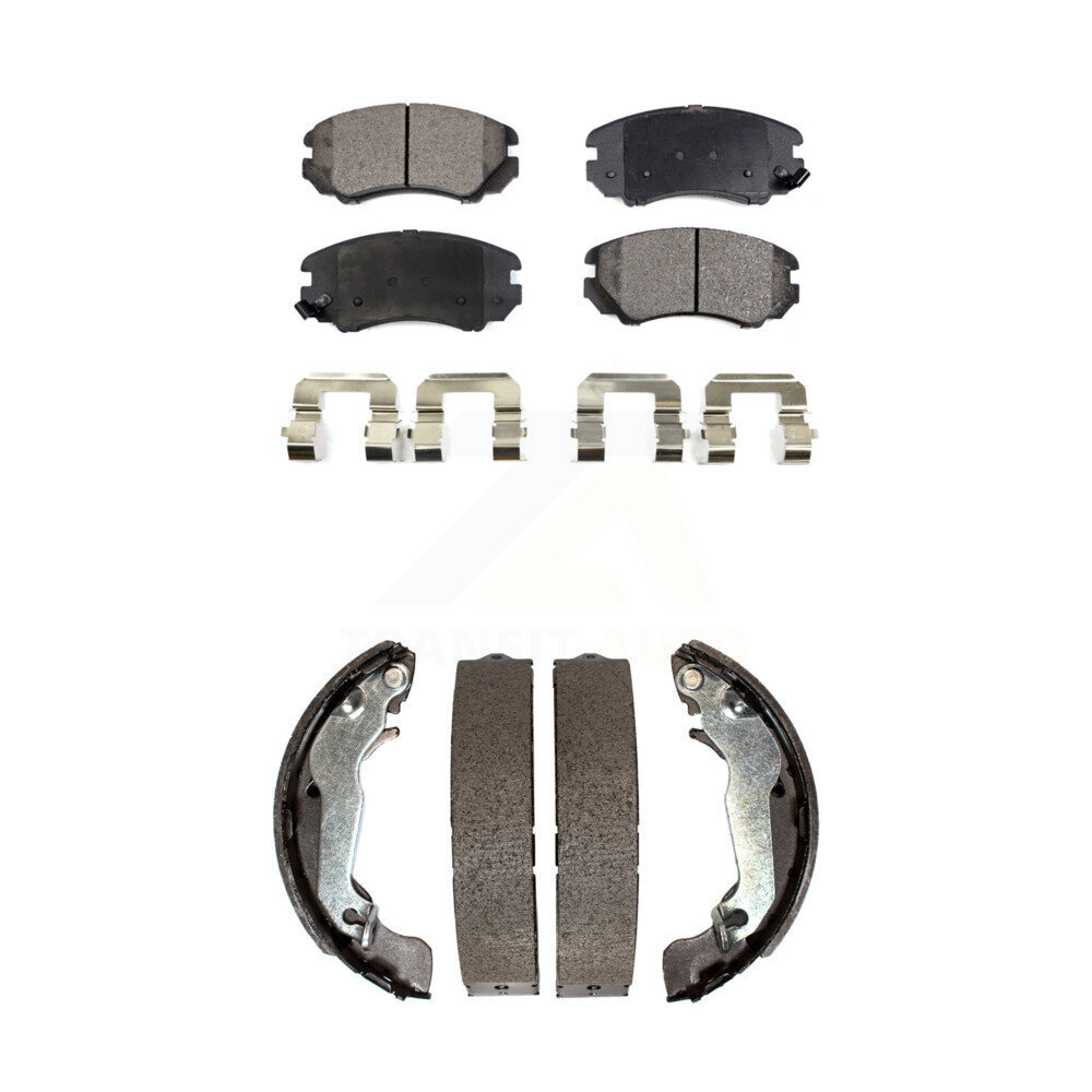 Transit Auto - KFN-100191 - Front and Rear Disc Brake Pad Kits