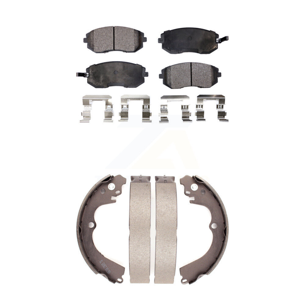 Transit Auto - KFN-100193 - Front and Rear Disc Brake Pad Kits