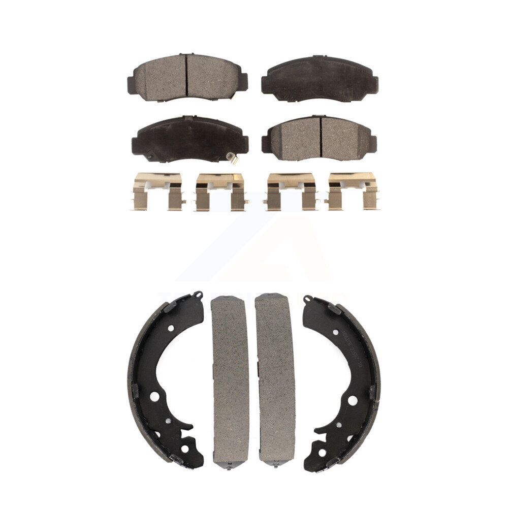 Transit Auto - KFN-100201 - Front and Rear Disc Brake Pad Kits