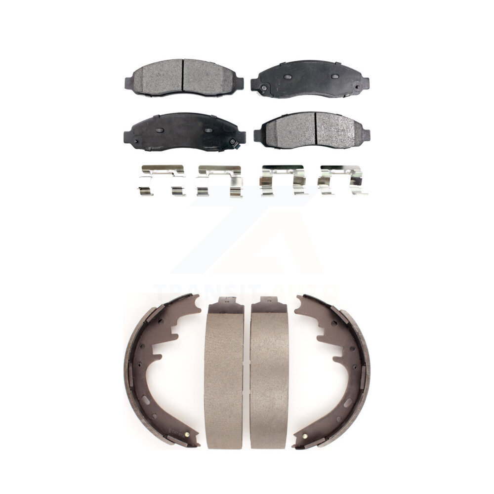 Transit Auto - KFN-100202 - Front and Rear Disc Brake Pad Kits
