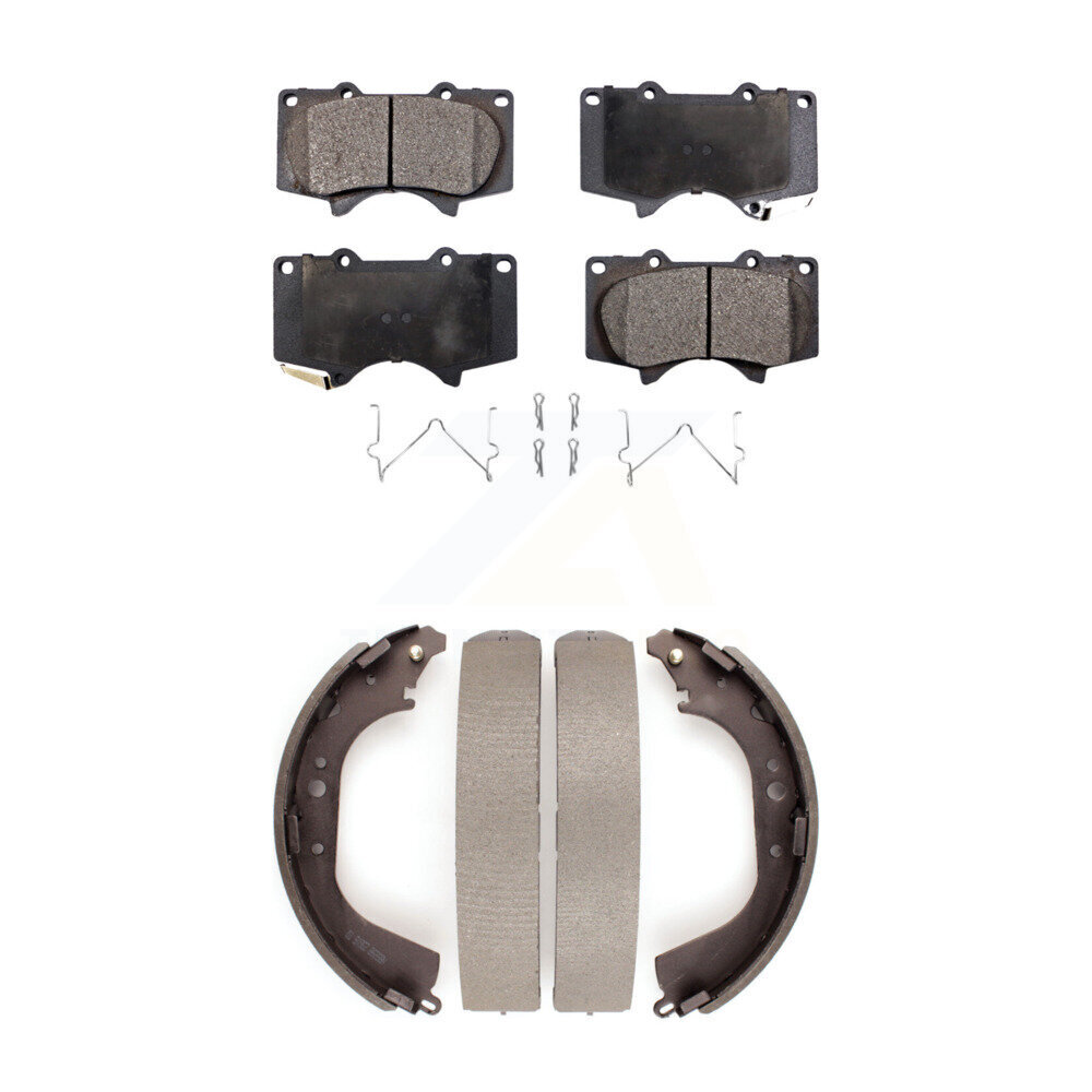 Transit Auto - KFN-100205 - Front and Rear Disc Brake Pad Kits