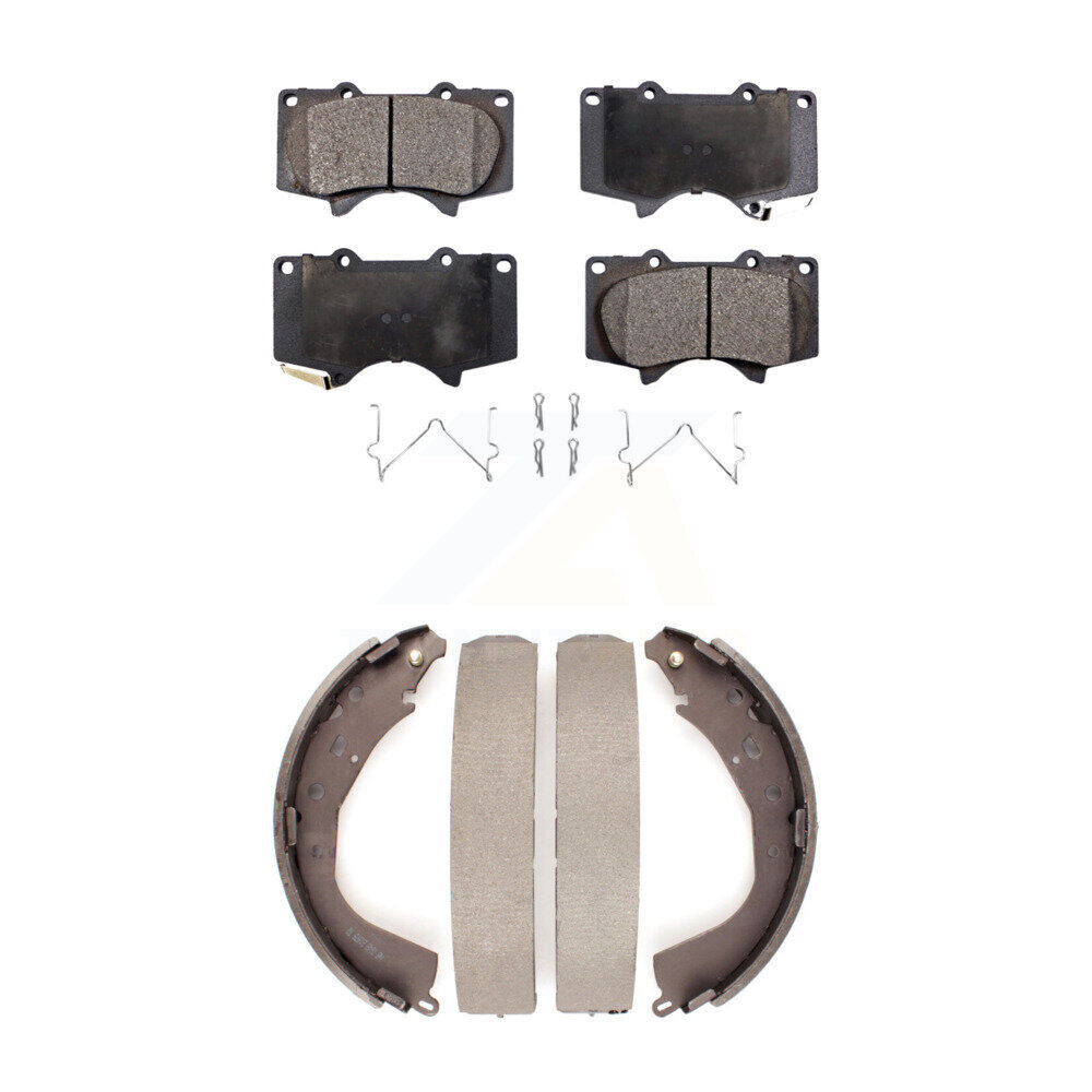 Transit Auto - KFN-100206 - Front and Rear Disc Brake Pad Kits