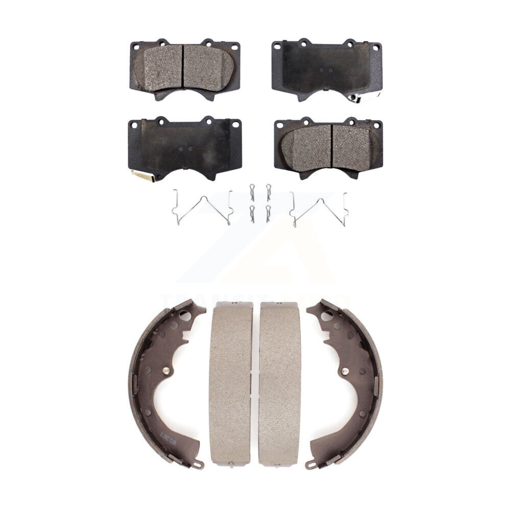 Transit Auto - KFN-100207 - Front and Rear Disc Brake Pad Kits