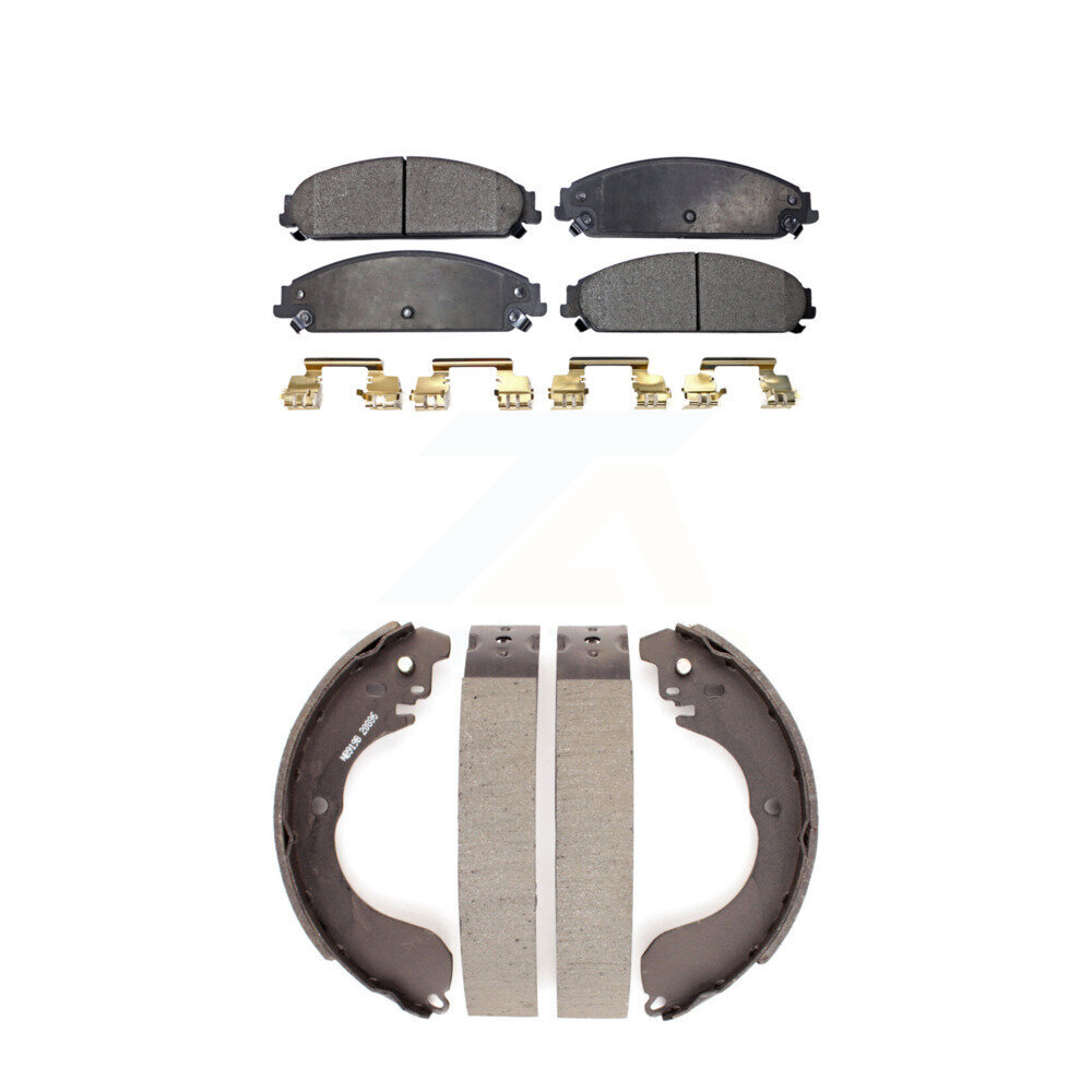 Transit Auto - KFN-100208 - Front and Rear Disc Brake Pad Kits
