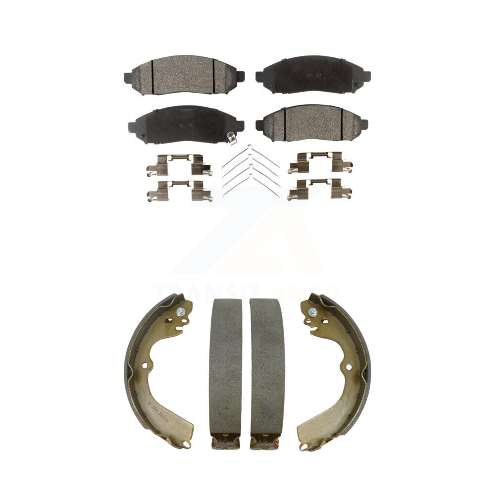 Transit Auto - KFN-100209 - Front and Rear Disc Brake Pad Kits