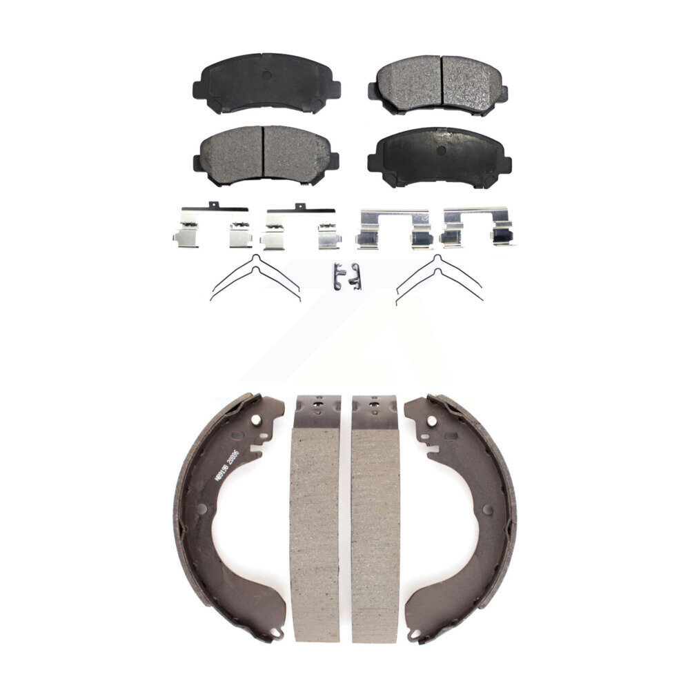 Transit Auto - KFN-100211 - Front and Rear Disc Brake Pad Kits