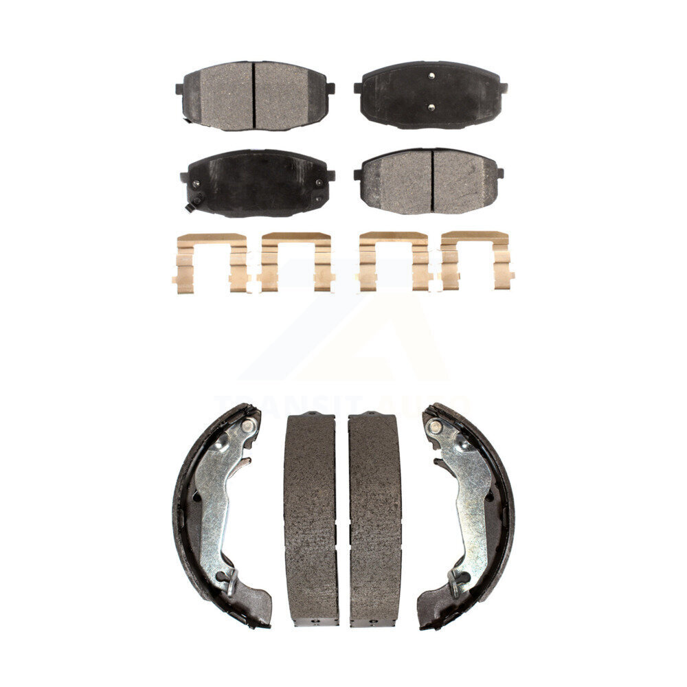 Transit Auto - KFN-100212 - Front and Rear Disc Brake Pad Kits
