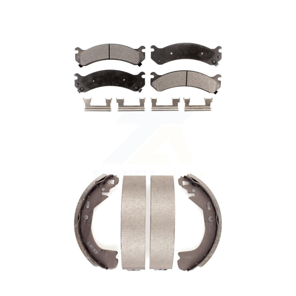 Transit Auto - KFN-100219 - Front and Rear Disc Brake Pad Kits