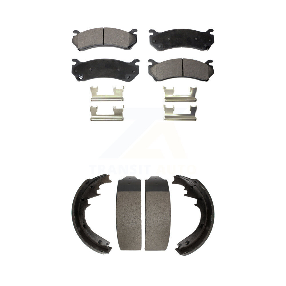 Transit Auto - KFN-100220 - Front and Rear Disc Brake Pad Kits