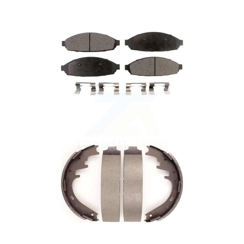 Transit Auto - KFN-100222 - Front and Rear Disc Brake Pad Kits