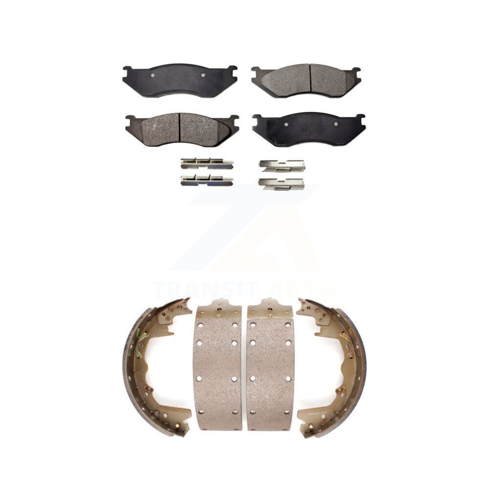 Transit Auto - KFN-100223 - Front and Rear Disc Brake Pad Kits