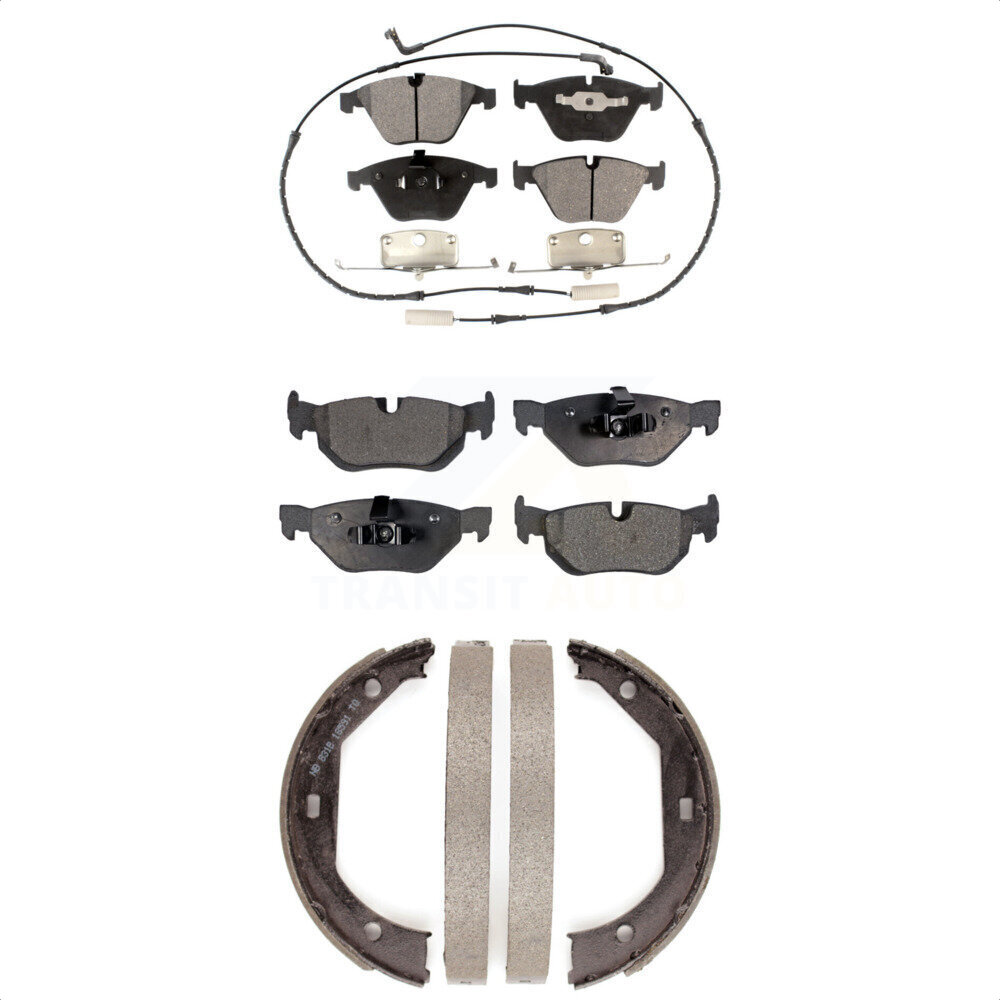 Transit Auto - KFN-100486 - Front and Rear Disc Brake Pad Kits