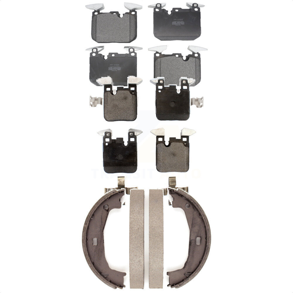 Transit Auto - KFN-100487 - Front and Rear Disc Brake Pad Kits