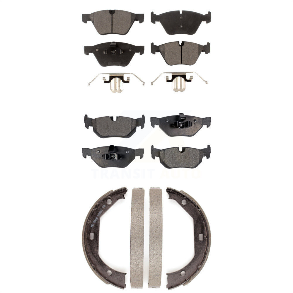Transit Auto - KFN-100492 - Front and Rear Disc Brake Pad Kits