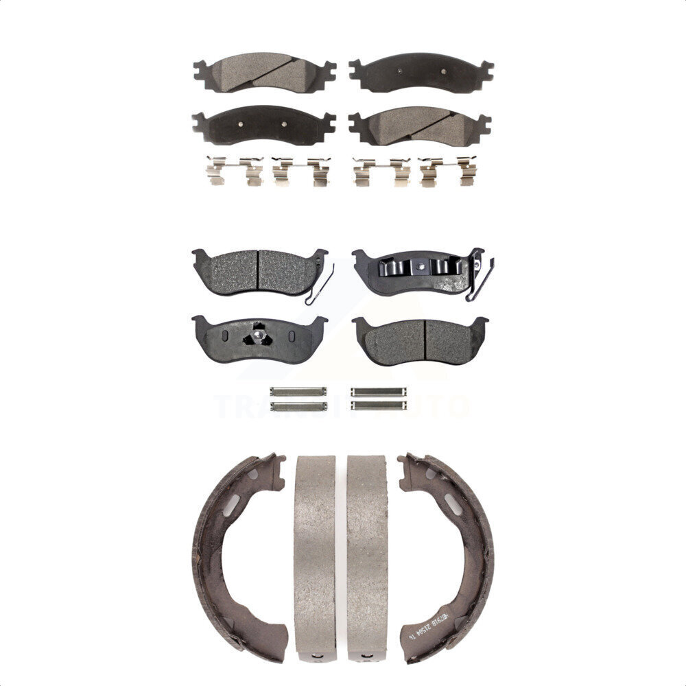 Transit Auto - KFN-100499 - Front and Rear Disc Brake Pad Kits