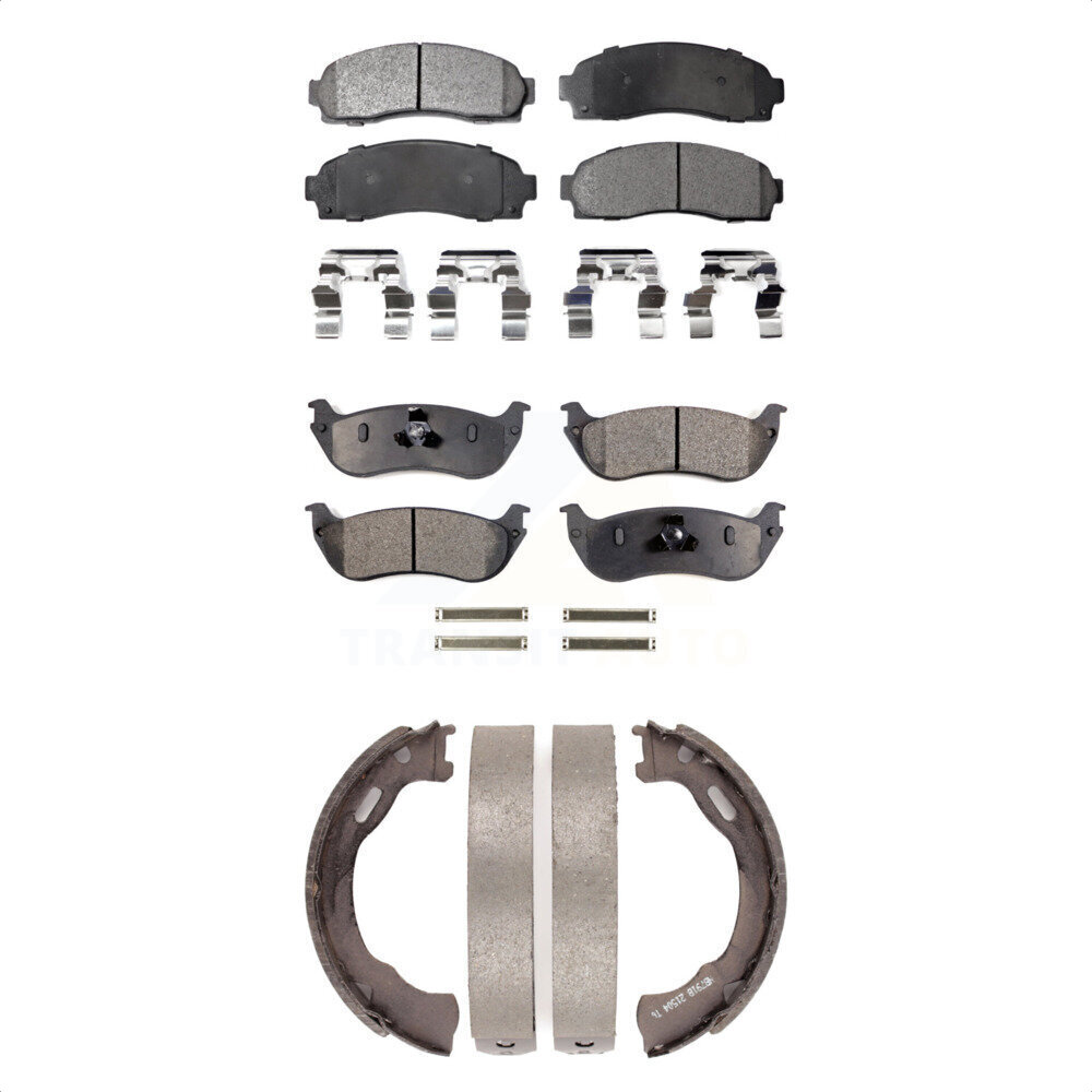 Transit Auto - KFN-100500 - Front and Rear Disc Brake Pad Kits