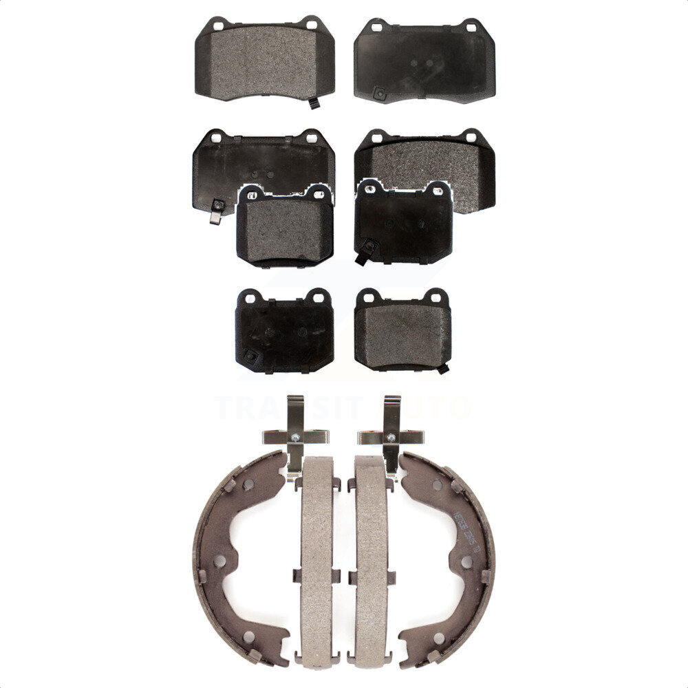 Transit Auto - KFN-100502 - Front and Rear Disc Brake Pad Kits