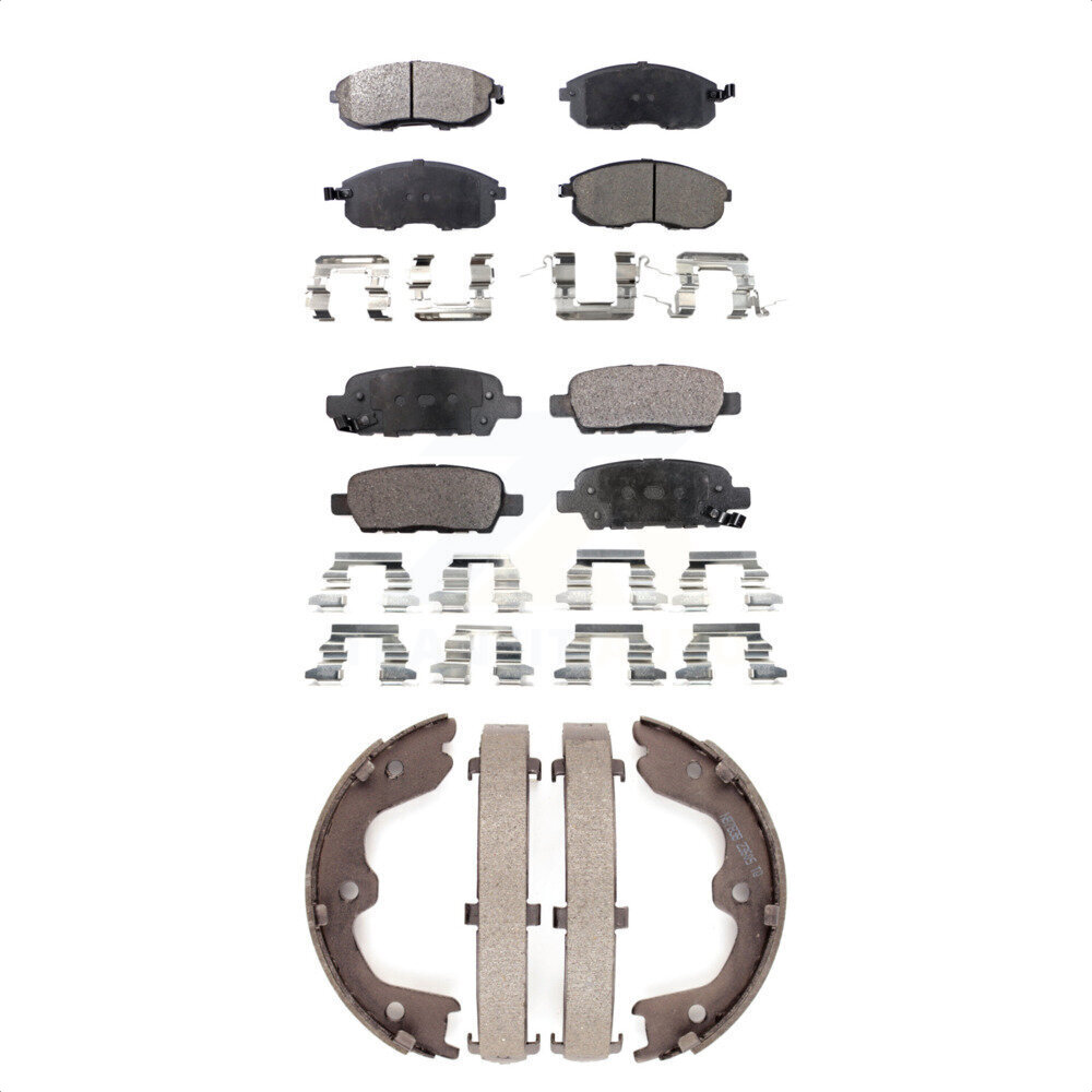 Transit Auto - KFN-100503 - Front and Rear Disc Brake Pad Kits