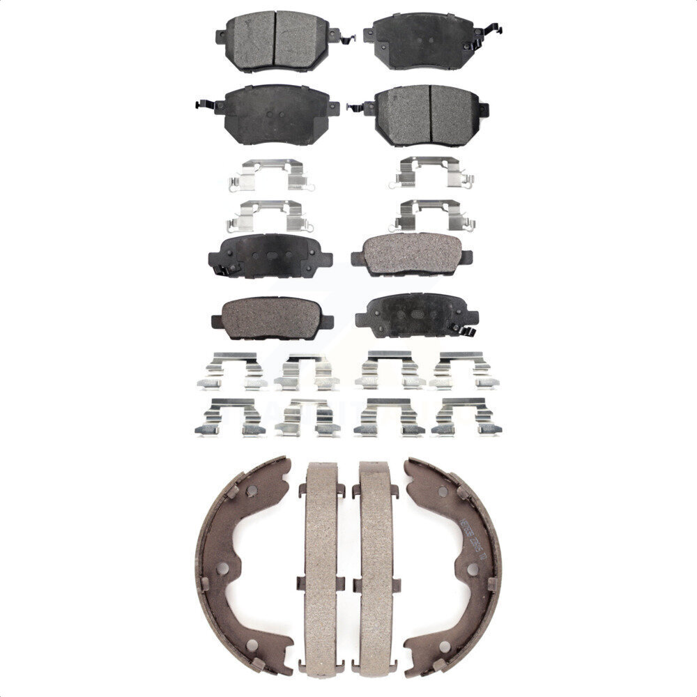 Transit Auto - KFN-100504 - Front and Rear Disc Brake Pad Kits