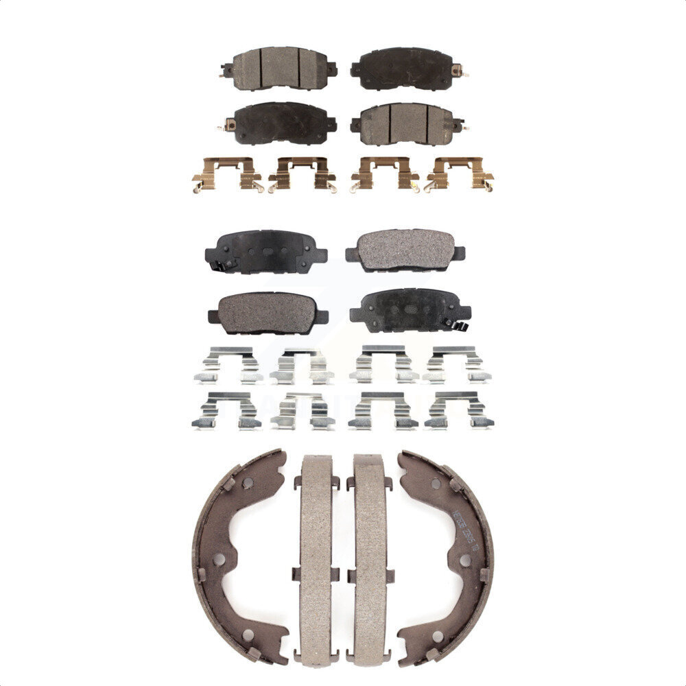 Transit Auto - KFN-100506 - Front and Rear Disc Brake Pad Kits