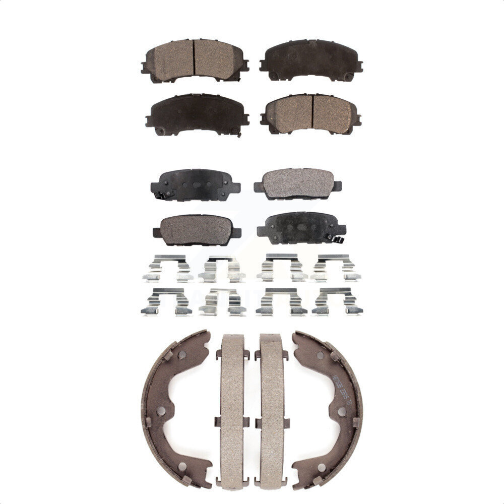 Transit Auto - KFN-100509 - Front and Rear Disc Brake Pad Kits