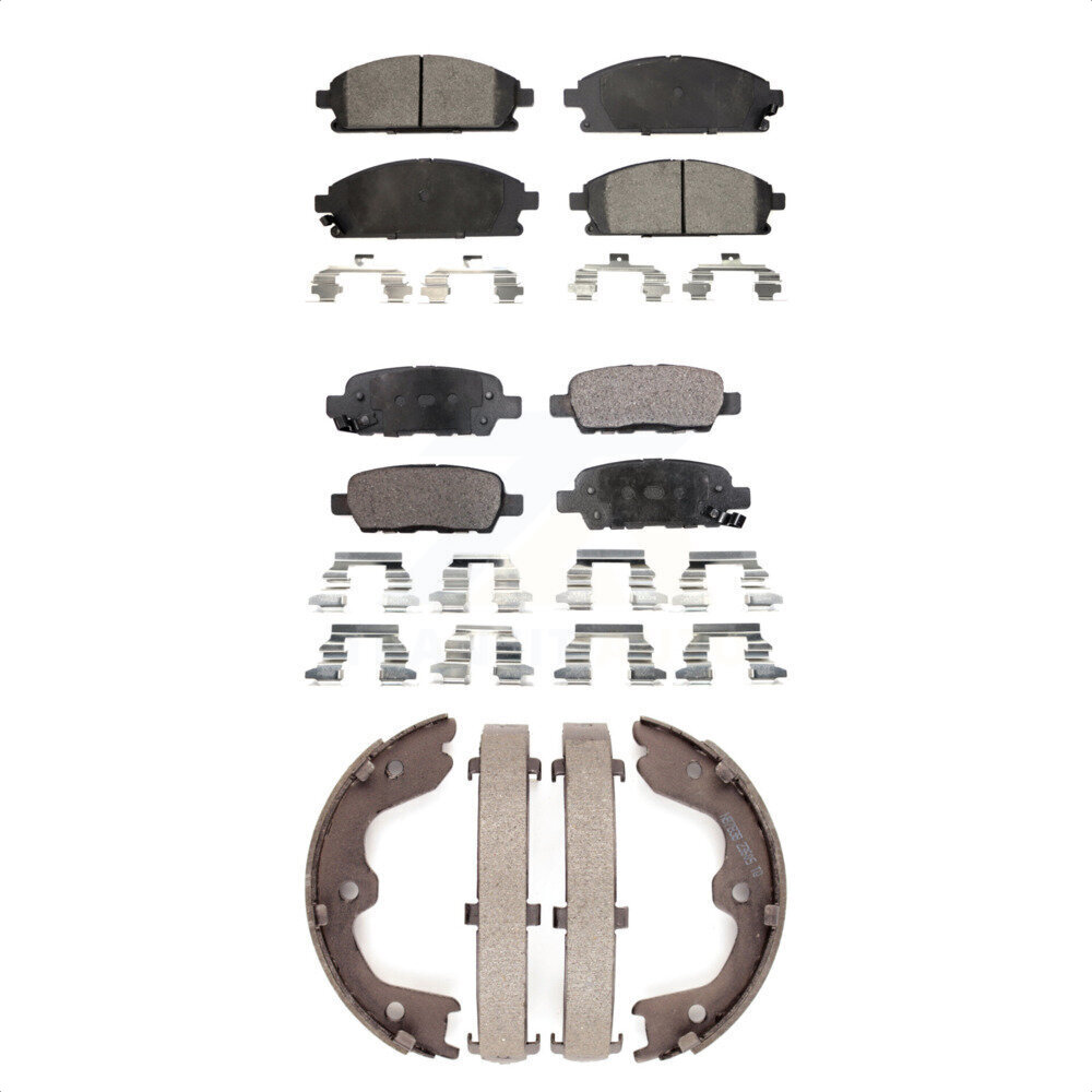 Transit Auto - KFN-100510 - Front and Rear Disc Brake Pad Kits