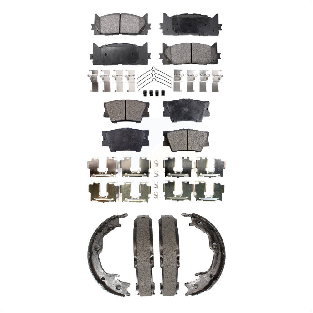 Transit Auto - KFN-100514 - Front and Rear Disc Brake Pad Kits