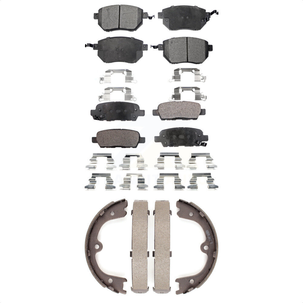 Transit Auto - KFN-100518 - Front and Rear Disc Brake Pad Kits