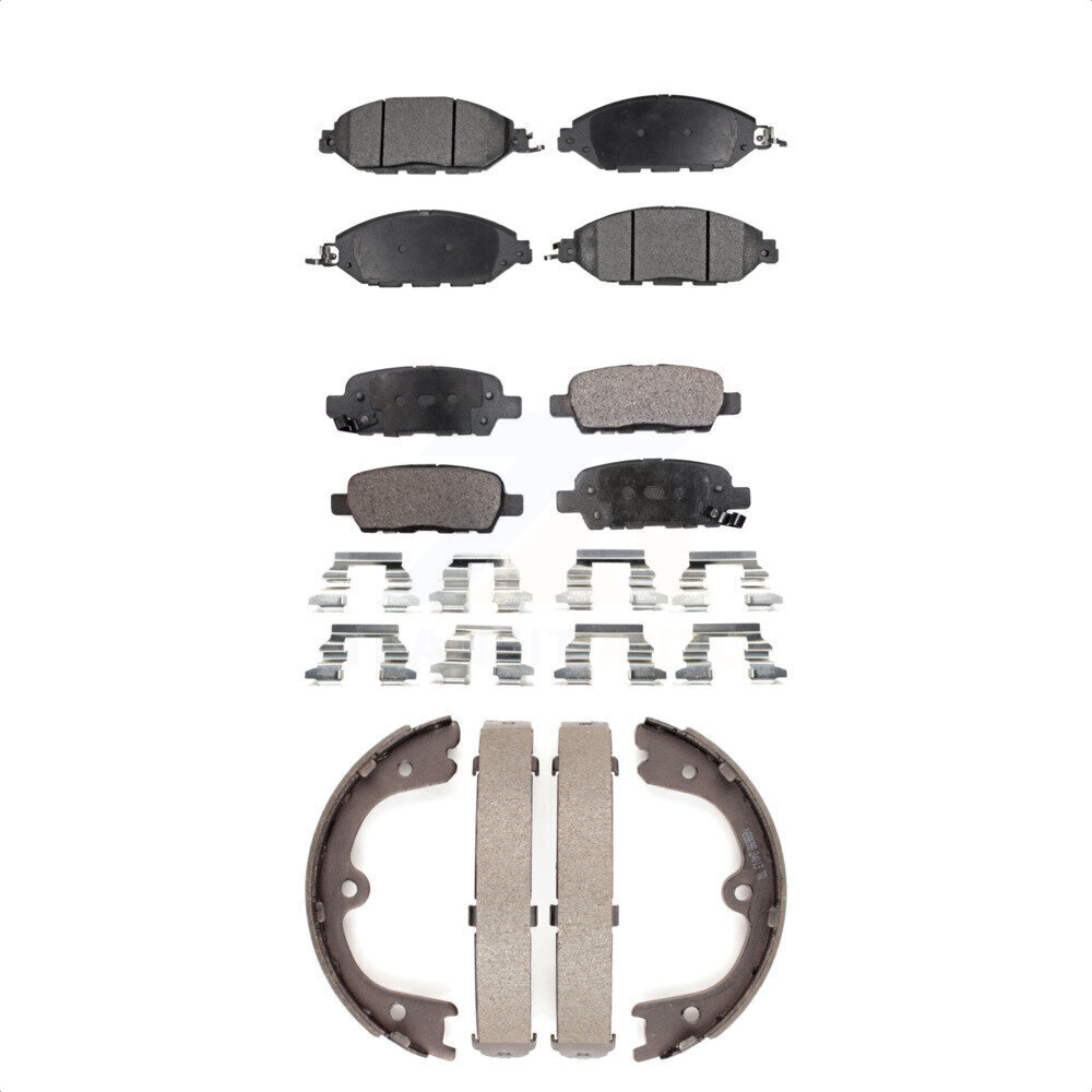 Transit Auto - KFN-100519 - Front and Rear Disc Brake Pad Kits