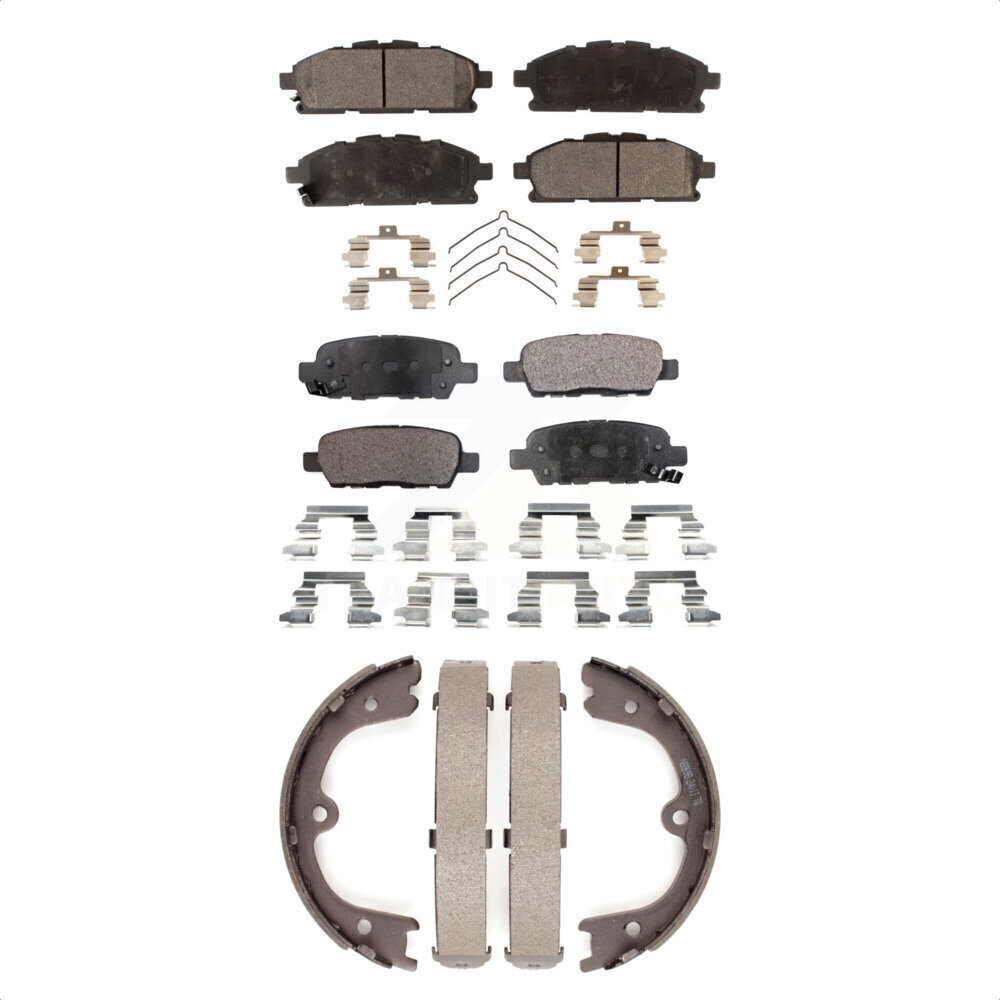 Transit Auto - KFN-100521 - Front and Rear Disc Brake Pad Kits