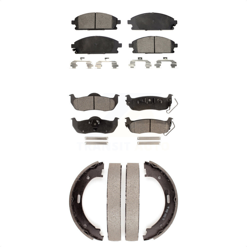 Transit Auto - KFN-100524 - Front and Rear Disc Brake Pad Kits