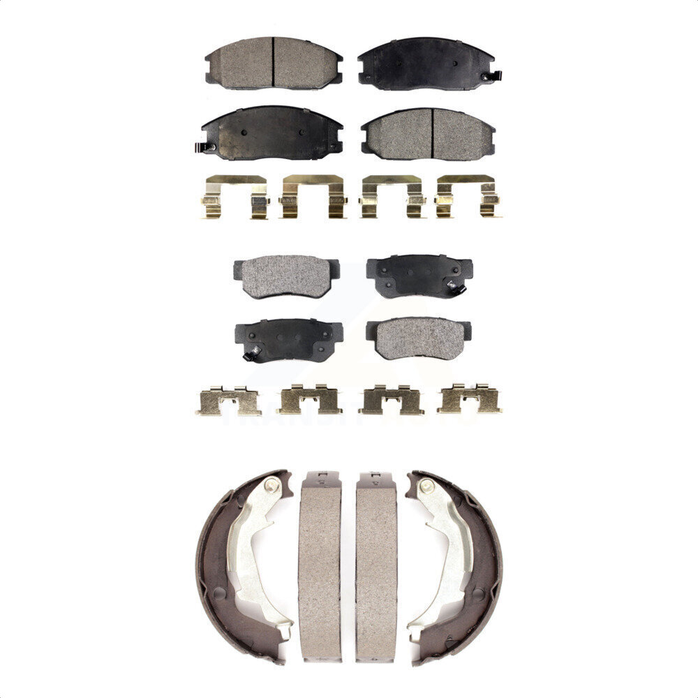 Transit Auto - KFN-100525 - Front and Rear Disc Brake Pad Kits
