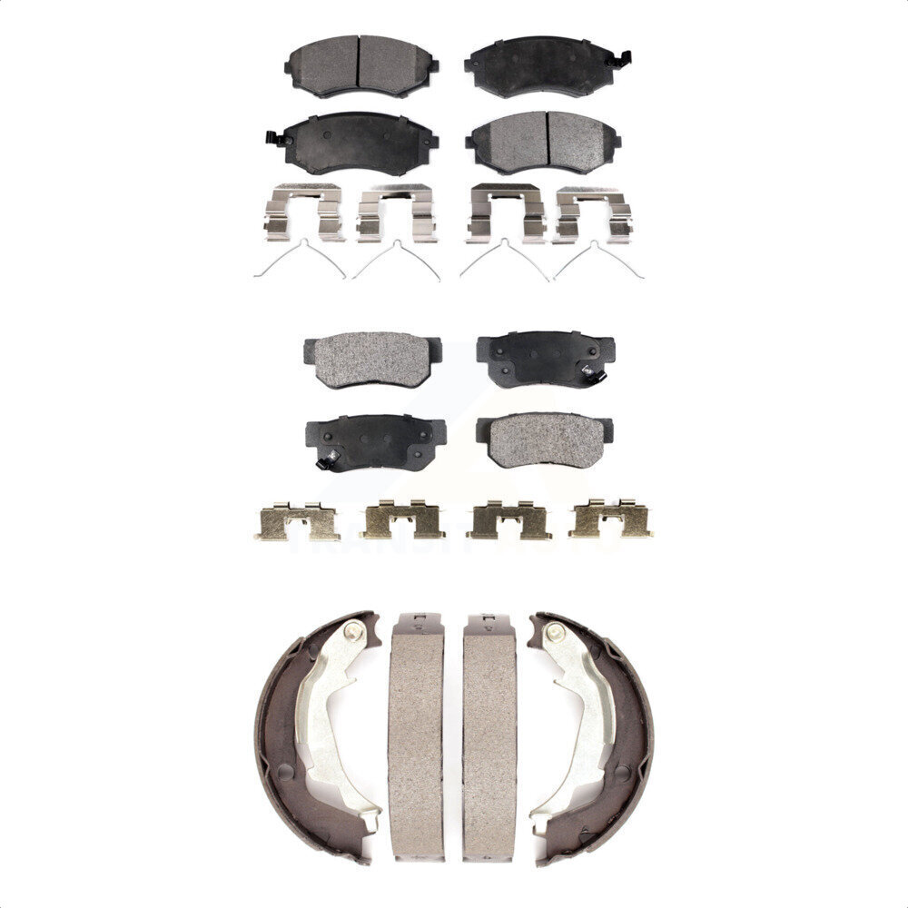 Transit Auto - KFN-100526 - Front and Rear Disc Brake Pad Kits