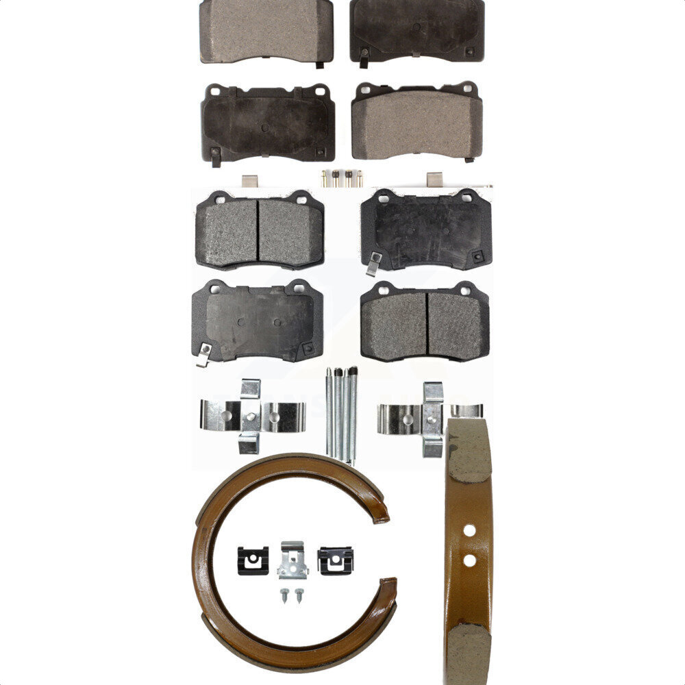 Transit Auto - KFN-100533 - Front and Rear Disc Brake Pad Kits