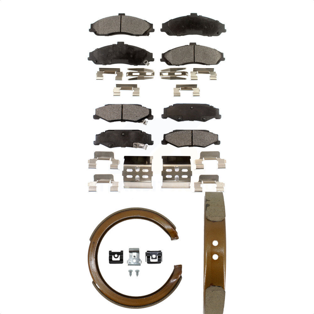 Transit Auto - KFN-100534 - Front and Rear Disc Brake Pad Kits