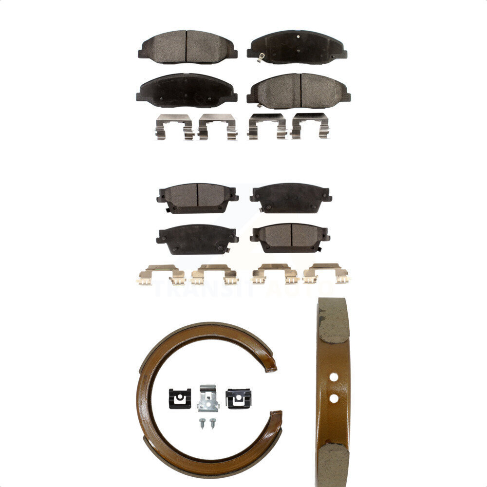 Transit Auto - KFN-100535 - Front and Rear Disc Brake Pad Kits