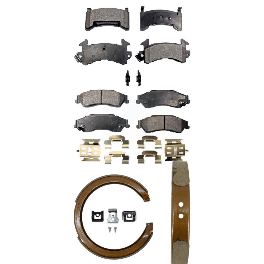 Transit Auto - KFN-100537 - Front and Rear Disc Brake Pad Kits