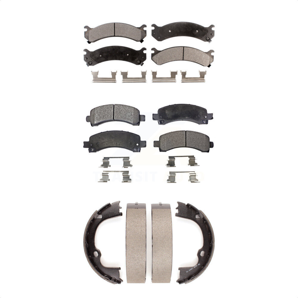 Transit Auto - KFN-100543 - Front and Rear Disc Brake Pad Kits