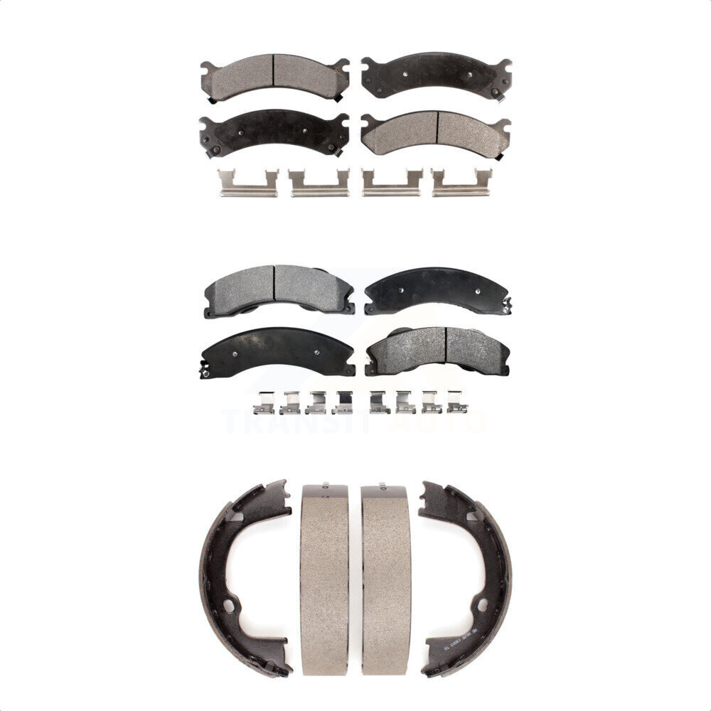 Transit Auto - KFN-100545 - Front and Rear Disc Brake Pad Kits