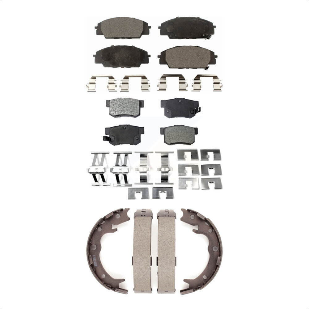 Transit Auto - KFN-100546 - Front and Rear Disc Brake Pad Kits
