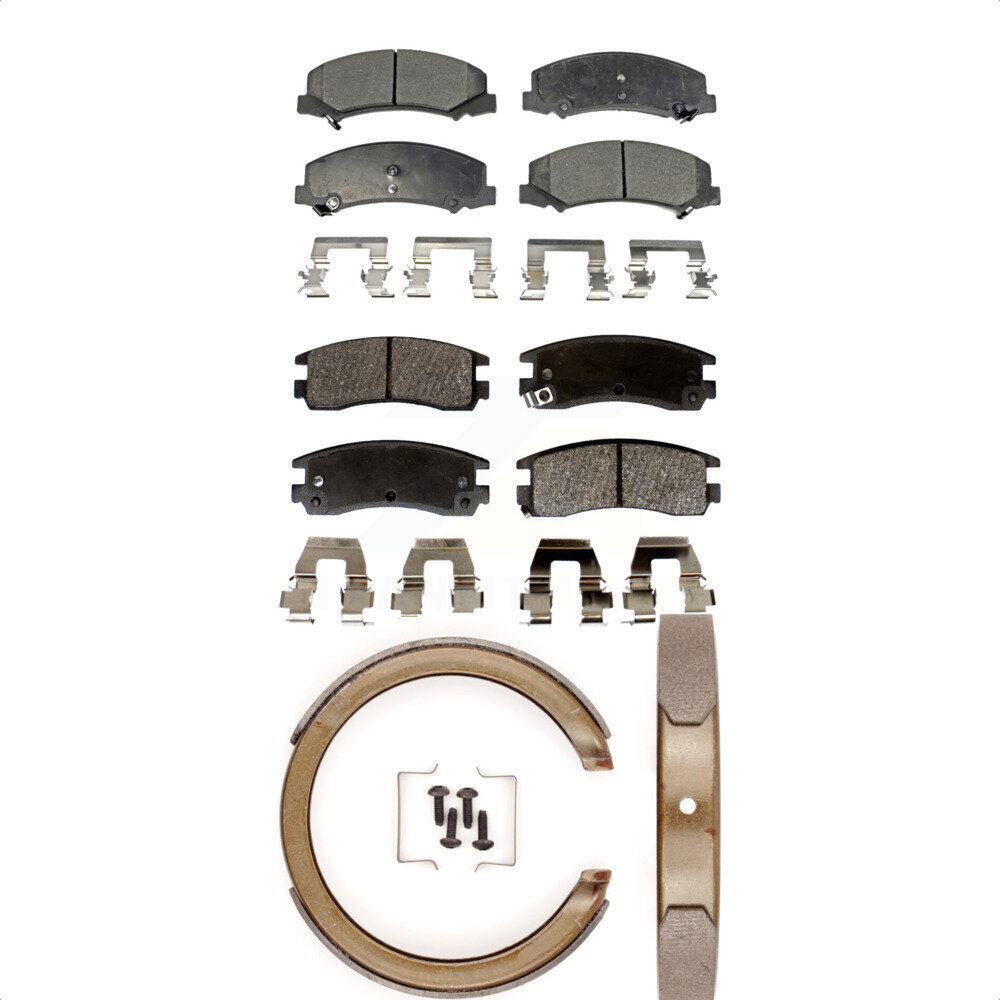 Transit Auto - KFN-100564 - Front and Rear Disc Brake Pad Kits