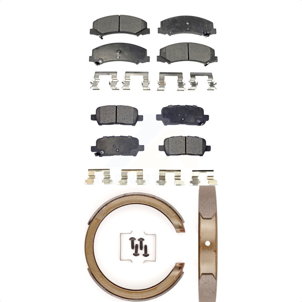 Transit Auto - KFN-100566 - Front and Rear Disc Brake Pad Kits