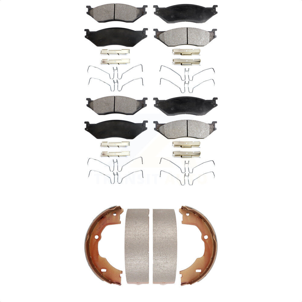 Transit Auto - KFN-100567 - Front and Rear Disc Brake Pad Kits