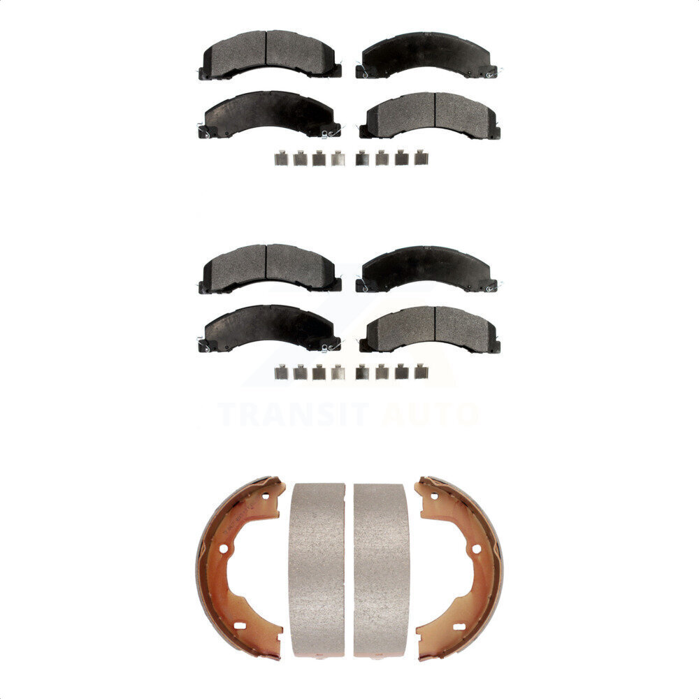 Transit Auto - KFN-100568 - Front and Rear Disc Brake Pad Kits