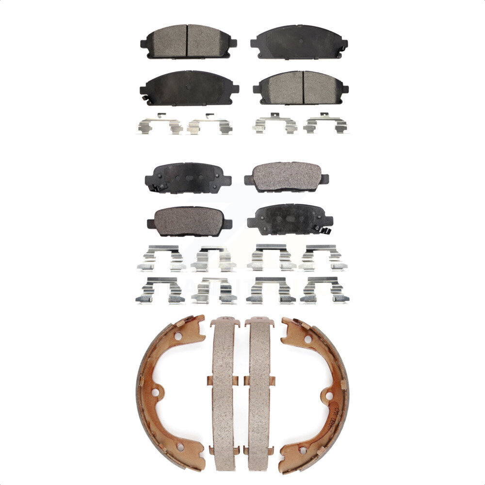 Transit Auto - KFN-100575 - Front and Rear Disc Brake Pad Kits
